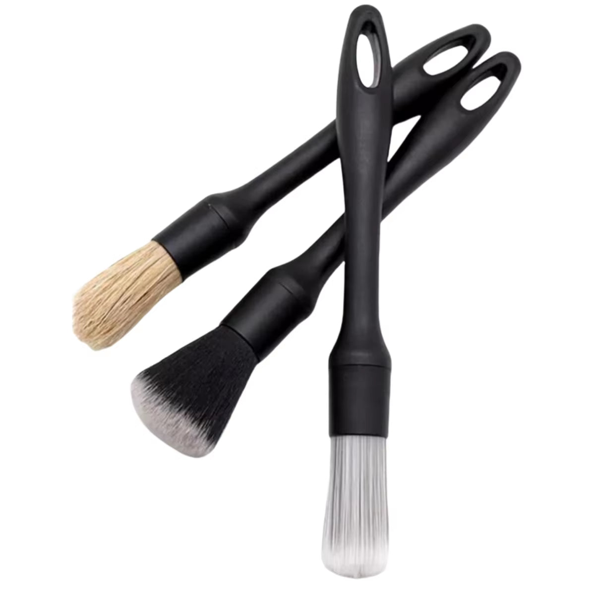 YUNYU 5 stuks auto detailing borstels set, ultra-zachte borstelharen