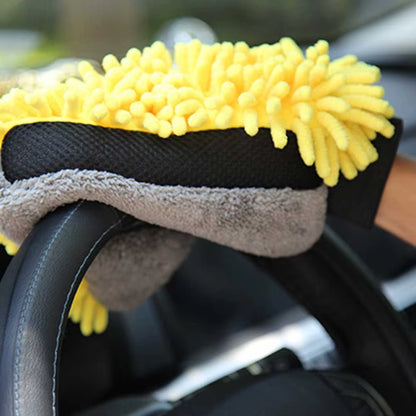 Auto washandschoen