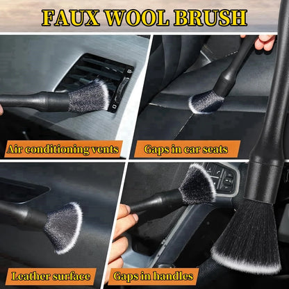 Auto detailing kwastjes set van 3