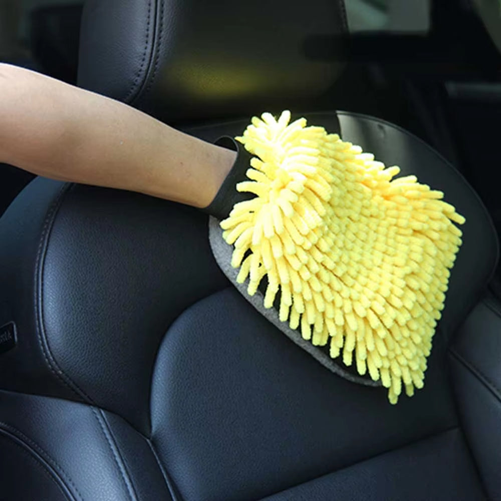 Auto washandschoen